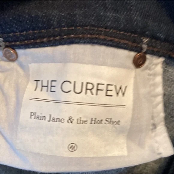 MOTHER Dark Indigo Flare Wide-Leg Jeans - Picture 3 of 8